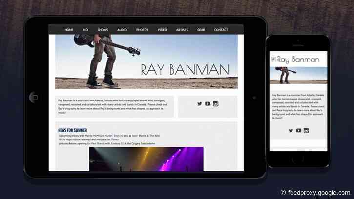 Best website builder for musicians in 2020