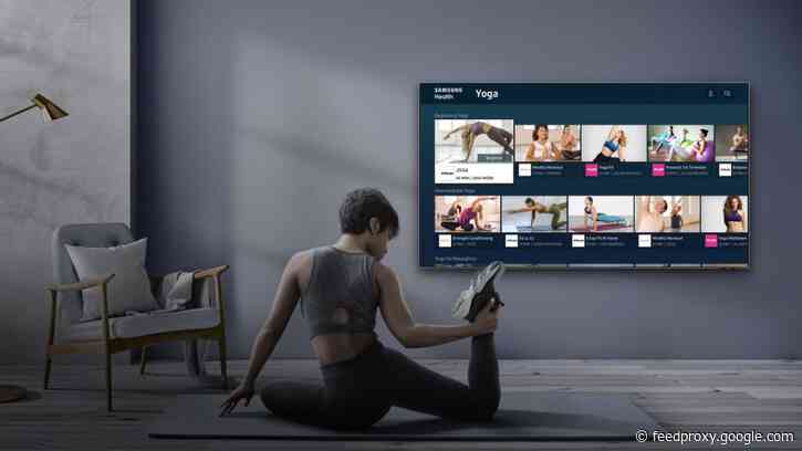 Samsung Health platform is now available for 2020 Samsung Smart TVs