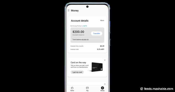Samsung Money debit card to launch this summer