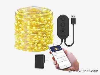 Add a 100-LED smart light strip to your home for $8     - CNET