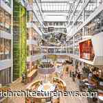 Diamond shaped and cantilevered spaces central to design of new HQ for Russian Sberbank