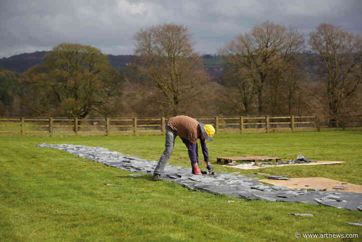 With His Exhibitions on Pause, Richard Long Is Still Taking Walks as Artworks During Lockdown