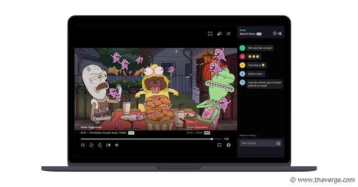 Hulu is launching an official Watch Party feature