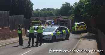 Mereside Way in Olton, Solihull, where a car crashed into a garage - Coventry Live