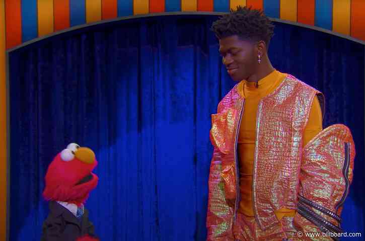 Watch Lil Nas X Take on ‘Elmo’s Song’ on ‘The Not-Too-Late Show With Elmo’
