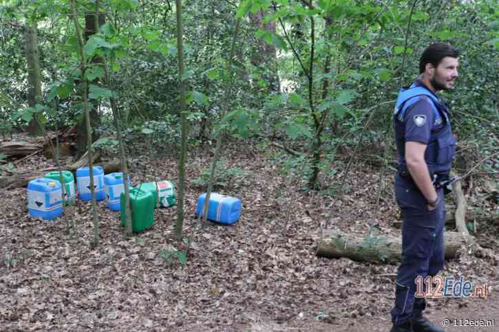 Gedumpt afval aangetroffen bij hotel De Werelt in Lunteren