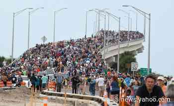 SpaceX crowds came in droves despite downpours, tornado warning, pandemic