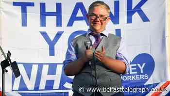 Youth raises more than £1k for local hospital charity by singing ahead of clap