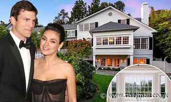 Ashton Kutcher and Mila Kunis put $14m mansion up for sale