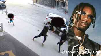 Six-year-old boy 'in line of gunfire' as Toronto rapper Houdini killed on downtown sidewalk