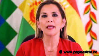 Añez presenta proyecto para ocupar de inmediato el hospital de Montero - Diario Pagina Siete