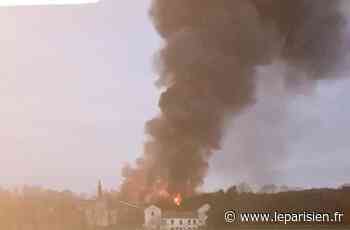 Attichy : l'ancienne usine de produits chimiques détruite par les flammes - Le Parisien