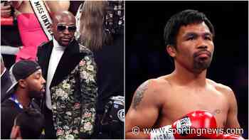 Manny Pacquiao responds to Floyd Mayweather's 'old man' comments - Sporting News