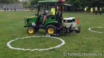 Toronto's Trinity Bellwoods Park gets physical distancing circles