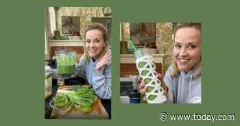Reese Witherspoon has been drinking the same green smoothie every day for 8 years