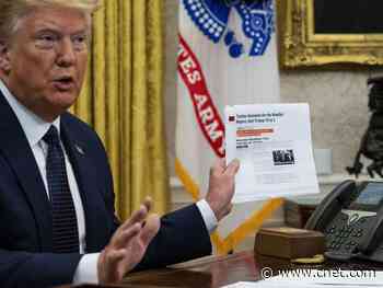 President Trump's executive order concerning social media companies     - CNET