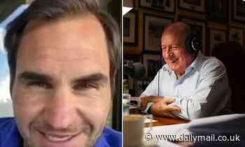 Alan Jones' final show on 2GB bathed in controversy over Roger Federer video - Daily Mail