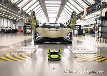 Epic LEGO Technic Lamborghini Sián FKP 37 building kit has nearly 3700 pieces