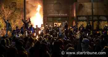 Fires return to Lake Street hours after protesters march in downtown Minneapolis