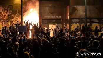 Minneapolis police station torched amid George Floyd protest