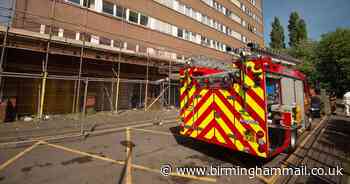 Man arrested after Nechells tower block blaze
