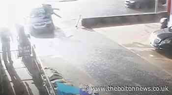 VIDEO: Driver jailed after petrol station crow bar attack
