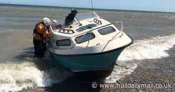 Major operation to rescue men from sinking fishing boat