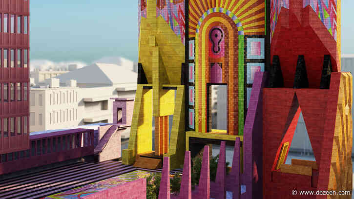 Adam Nathanial Furman's Democratic Monument is a colourful concept for town halls