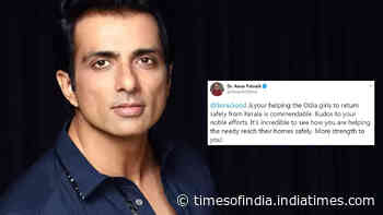 Sonu Sood gets lauded by Odisha CM Naveen Patnaik as he send 177 Odia women workers home in chartered flight