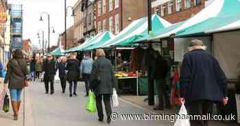 This is when Bromsgrove's street market will reopen