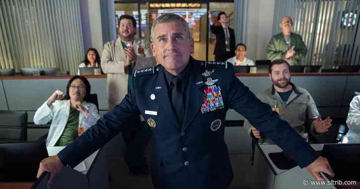 Scott D. Pierce: Steve Carell leads ‘Space Force,’ and it’s outrageous and funny