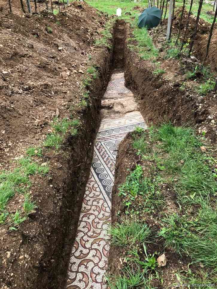 Archaeologists Uncover Long-Lost Ancient Roman Mosaic in Northern Italy