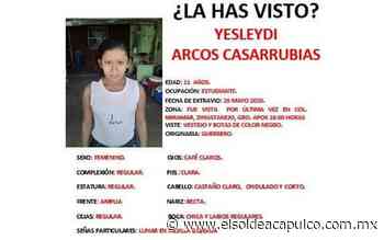 Reportan a menor de edad como desaparecida en Zihuatanejo - El Sol de Acapulco