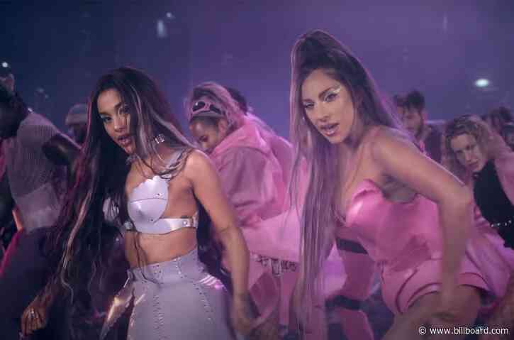 Lady Gaga & Ariana Grande’s ‘Rain On Me’ Debuts Atop U.K. Singles Chart