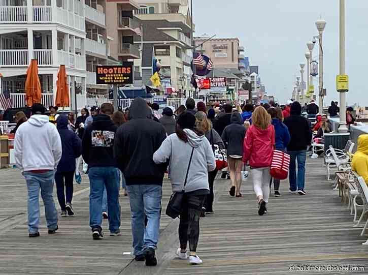 Gov. Hogan Hopes Ocean City, Maryland Visitors Do A ‘Better Job’ Social Distancing This Weekend