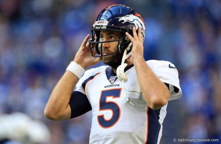 Joe Flacco Says He’s ‘Fully Embracing’ Backup Role With The Jets