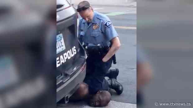 Minneapolis cop who knelt on handcuffed black man charged with murder