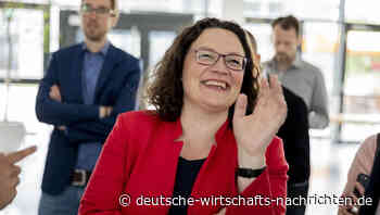 Andrea Nahles wird als Behörden-Chefin 180.000 Euro verdienen
