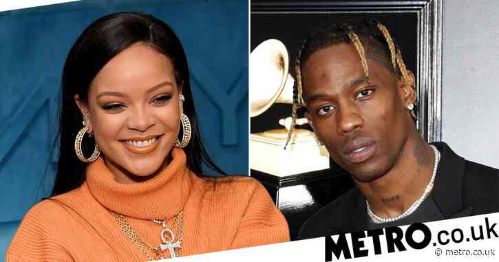 Rihanna was ’embarrassed’ about dating Travis Scott so she tried to their romance ‘secret’