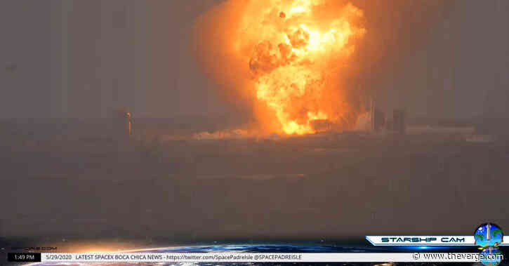 SpaceX loses another Starship prototype in massive explosion