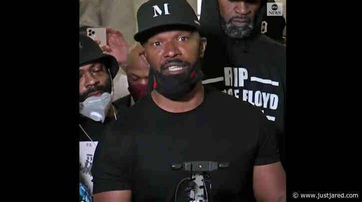 Jamie Foxx Joins the Protests in Minneapolis, Demands Justice for George Floyd
