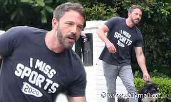 Ben Affleck springs to the rescue after his family's pooch escapes from his assistant's minivan