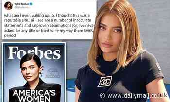 Kylie Jenner slams Forbes claims she faked billionaire status