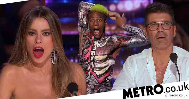 Simon Cowell and Sofia Vergara freak out over body-contorting dancer on America’s Got Talent