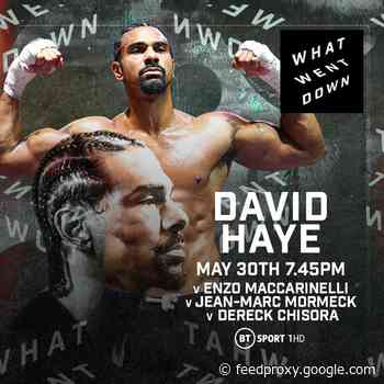 BT Sport new boxing series: What Went Down