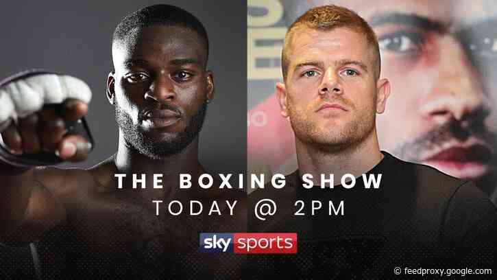 Joshua Buatsi and Callum Johnson speak on ‘The Boxing Show’