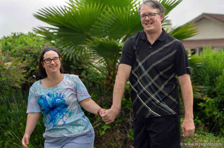 She has Down syndrome. He has autism. Together they have 10 years of wedded bliss
