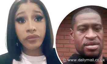 Cardi B says she's 'not against' riots in response to George Floyd's death