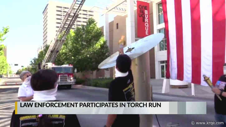Law enforcement participates in torch run