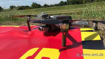 DLRG-Drohne soll in Rastatt verunglückte Menschen im Wasser finden - SWR